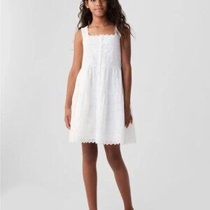 Gap x DOEN Eyelet Mini Dress in New Off White Size Large